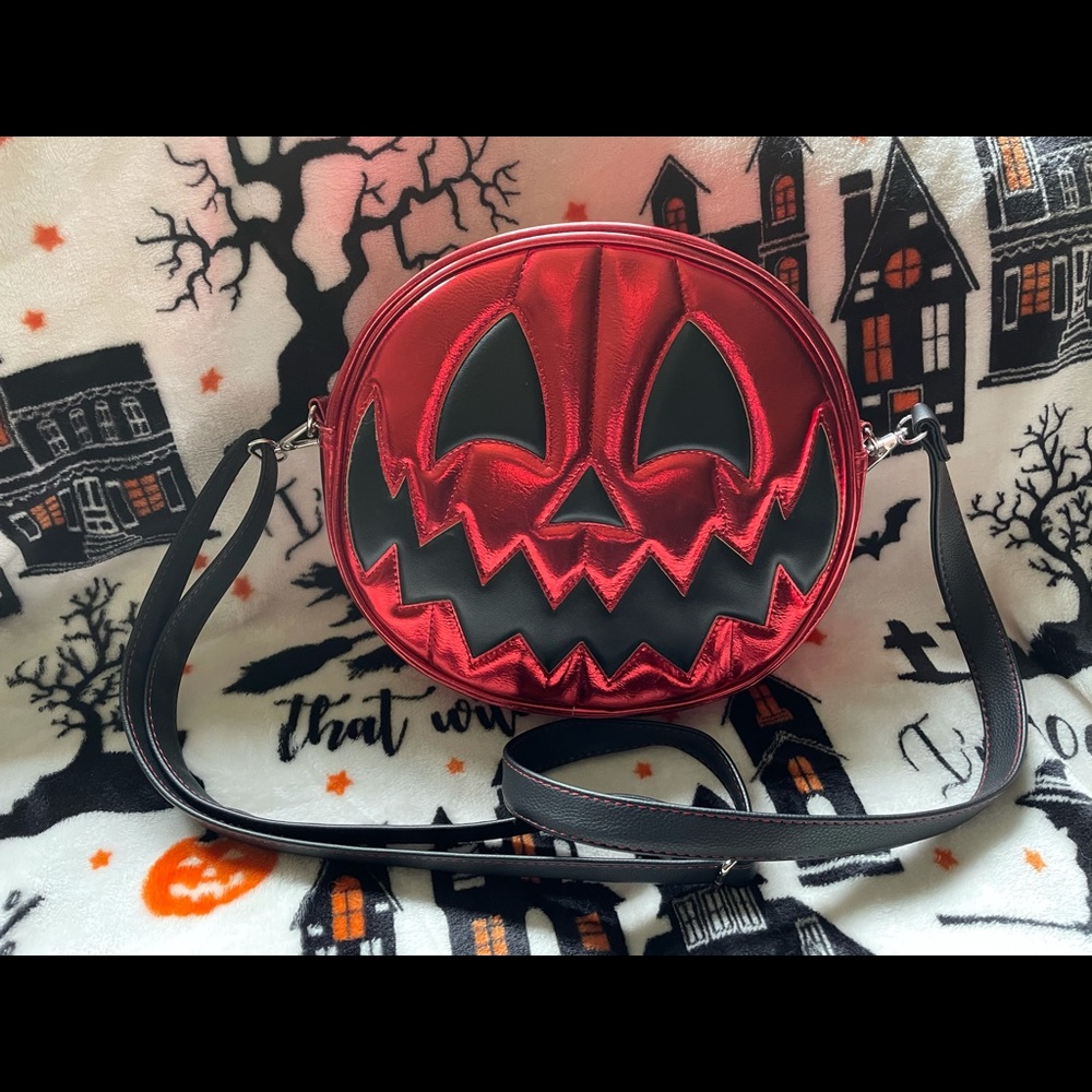 LPS Pumpkin Kult Red Metallic Bag